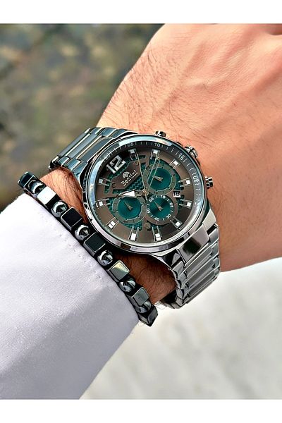 Bentini Men's Watch with Function with Bentini Round Case