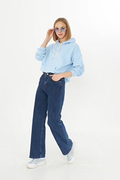 Kutaf Molly Casual Blue Jean Trousers