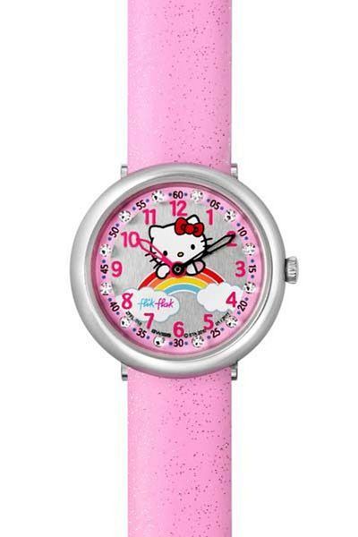 Flik Flak HELLO KITTY PINK RAINBOW