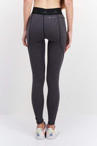 adidas Women Sportswear Fit Training Leggings, Heather Black