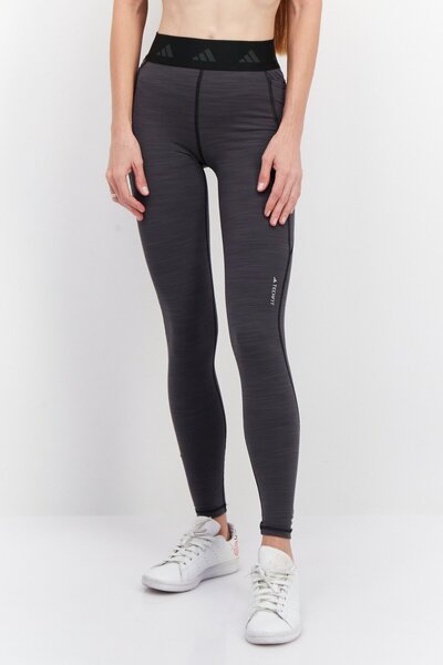 adidas Women Sportswear Fit Training Leggings, Heather Black