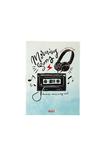 VUKİ Bloc de note mic (retro)