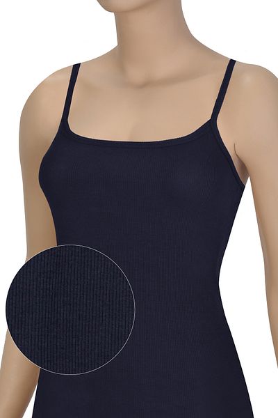 Öts Women's Corded Look Rope Strap Cotton Undershirt