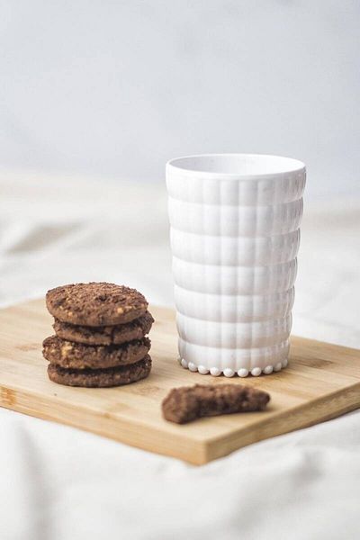 Depa Allegra White Short Cup