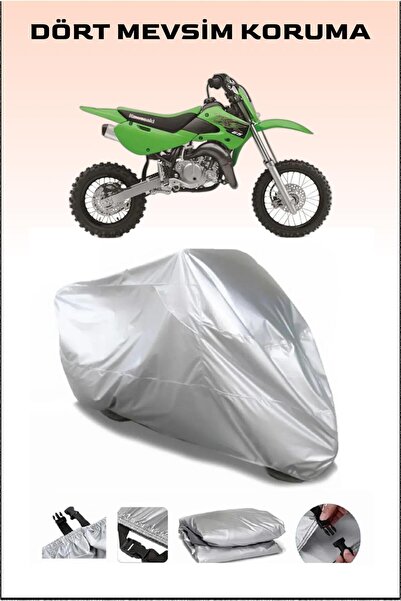 Breen غطاء محرك متوافق مع Kawasaki Kx 65 - مشمع للدراجة النارية