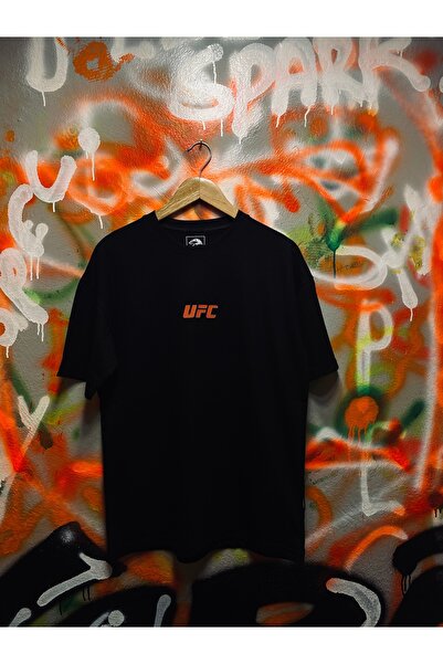 Spark Collection UFC Ultimate Fighting Championship %100 Pamuku Relax Kalıp T...