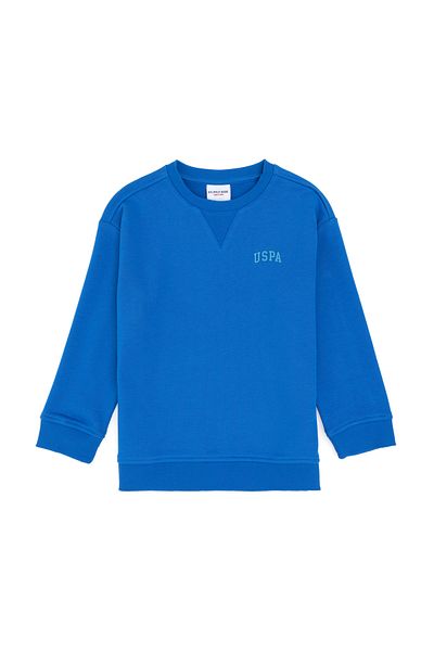 U.S. Polo Assn. Hanorac de bază albastru cobalt pentru băiat 50295151 -VR077