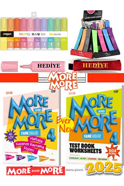 Kurmay Yayınları 4. Sınıf Haftalık Kazanım Kavrama Föy + Test Book  + Fosforl...