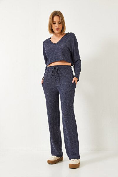 Bianco Lucci Жіночий комбінезон з V-подібним вирізом 409 60351285