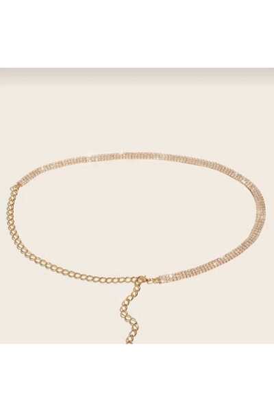 Ümaks Silvers Bel Kemeri Kadınlar için Zarif Parıldayan İnce Bel Bandı Şık De...