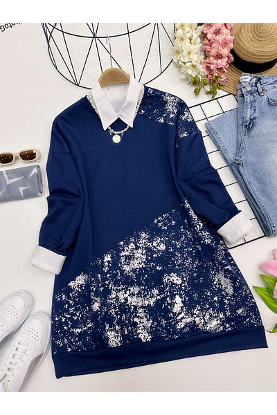 YEDİLALE Varak Printed Tunic