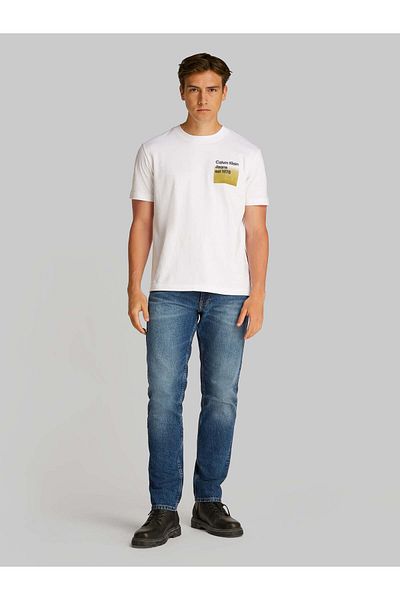 Calvin Klein SLIM FIT STRAIGHT PANELED