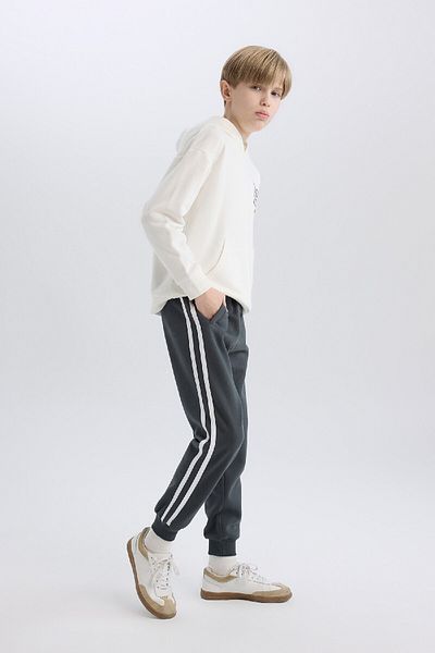 DeFacto Boy's Thick Sweatshirt Trousers - Regular Fit D4445A8Ns
