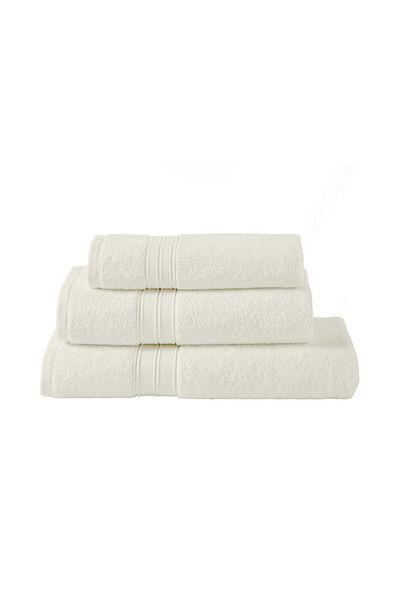 Donetella 3-Pcs Towel Set - Pcs 1 Bath Sheet, 1 Pcs Bath Towel, 1 Pcs Hand Towel 600 GSM 100% Combed Cotton