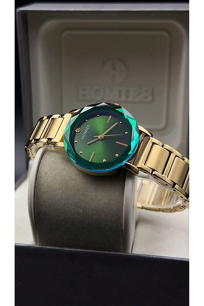 Homies Homi̇es Women's Wrist Watch Stainless Steel Cord 3 Atm Waterproof Wrist Watch