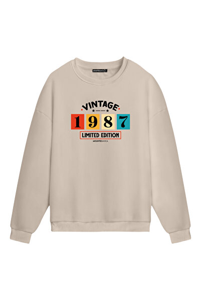 Mounte Bianca Unisex vintage 1987 - obična majica sa kapuljačom