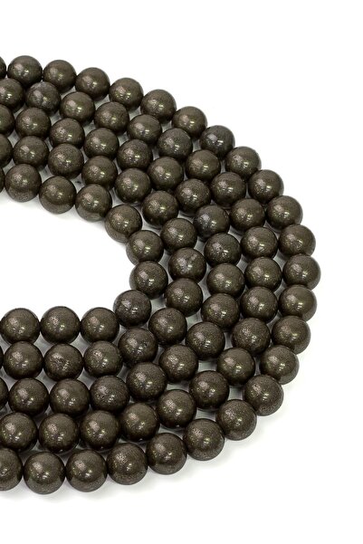 Dünya Doğal Taş مجموعة حجر بيريت 10 ملم