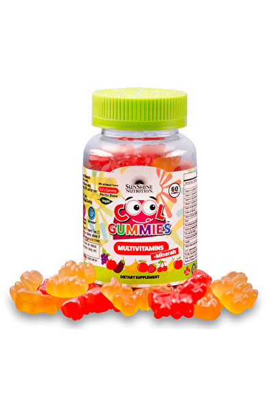 Sunshine Nutrition Sunshine N Cool Multivitamin Gummies 60s