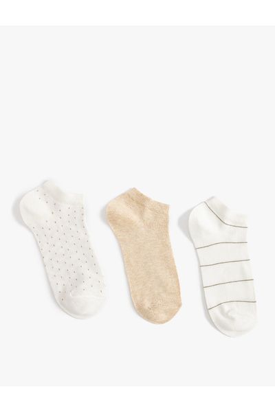 Koton Set de 3 șosete cu buline