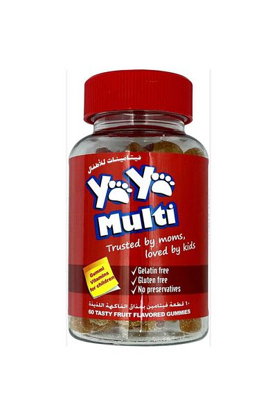 YAYA Bears Child Multv Gummi 60S