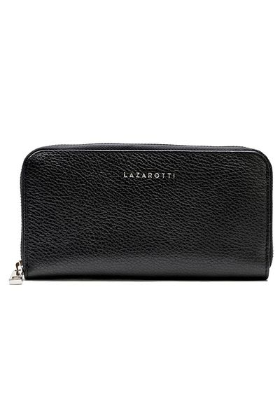 Lazarotti Milano Leather wallet leather 20 cm