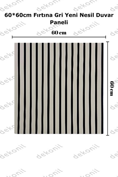 Dekonil Yeni Nesil Duvar Paneli 60x60