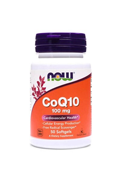Now Coq10 50 ملغ فيتامين E 50S