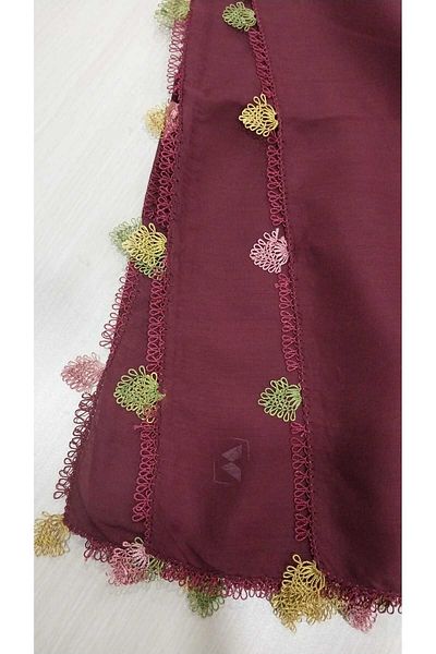 Papatyam Handwork Needle Embroidered Writing/Needle Embroidered/Needle Embroidered Lure/Needle Embroidered Muslin/Hand Knitted/