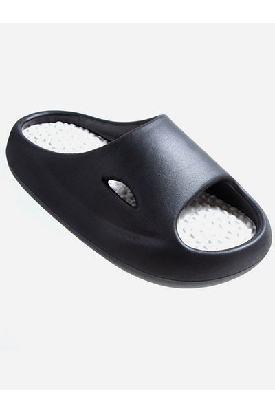 Sneak-a-Peek By Styli Cut-Out Detail Casual Non Slip Slides