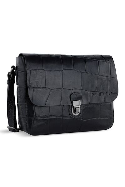 BUGATTI Nevio Umhängetasche Leder 26 cm