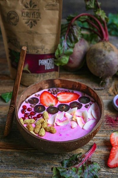 Kuru Yeşil Coconut Bowl - Natural - Coconut Bowl - Salad Bowl - Jumbo - Snack Bowl