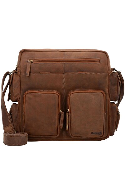 Greenland Nature Geanta de umar Montenegro piele 33 cm compartiment laptop