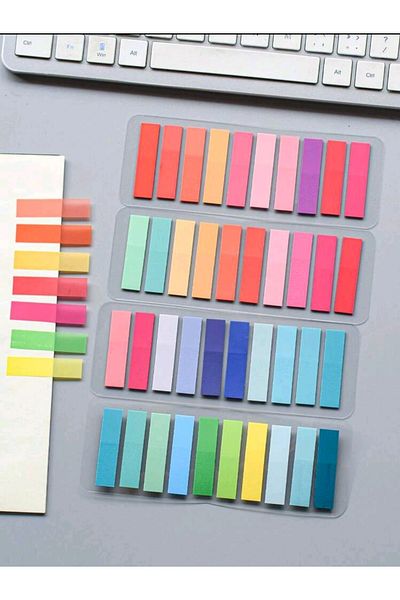 Mansura 800 Sheets of Post-It Note Paper - 4 Index Stickers