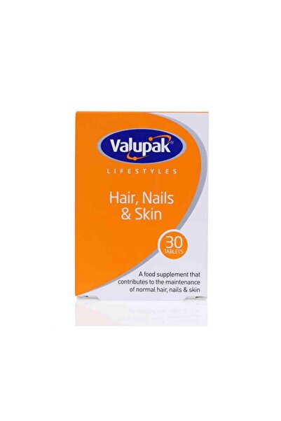 VALUPAK Hair, Nails and Skin Supplement, 30 Tablets