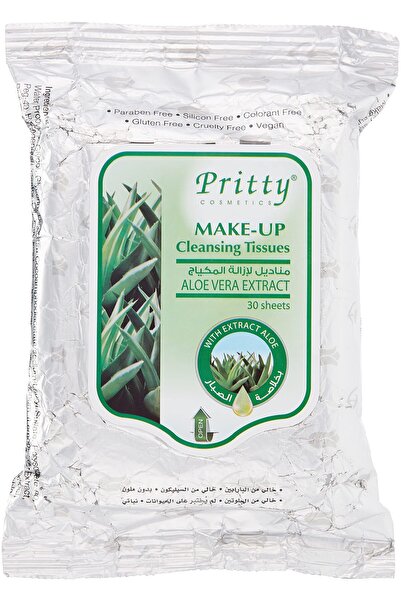 Pretty Pritty Aloe Makeup Tissue 30S