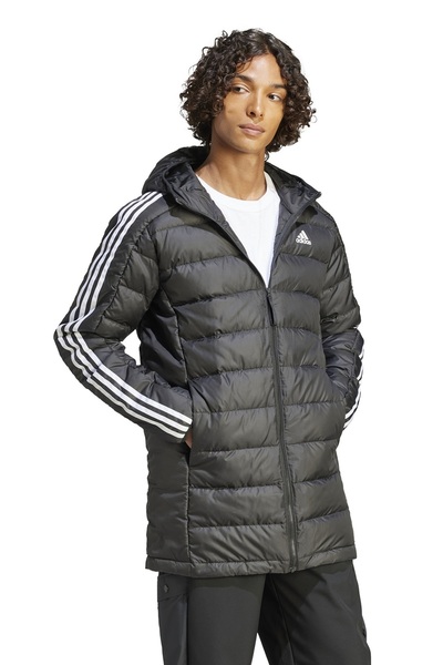 adidas Ess 3S L D H Pa Erkek Günlük Mont HZ8522 Siyah