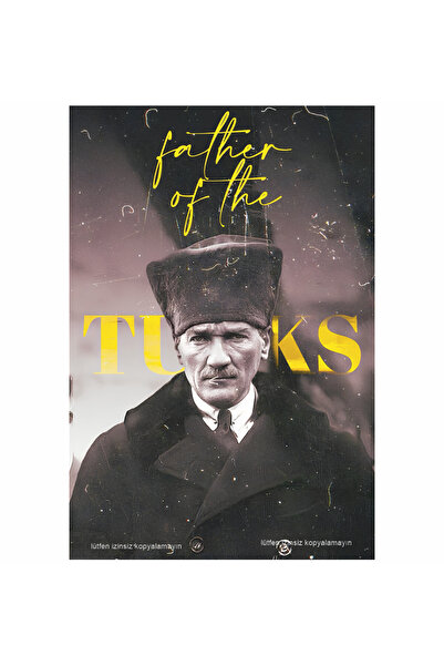 Hayat Poster Otac Turaka, Mustafa Kemal Ataturk, slika za dekoraciju doma, re...