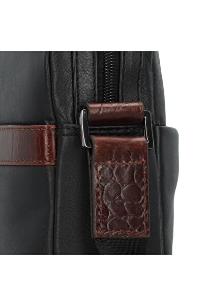 BUGATTI Corso DeLuxe Umhängetasche Leder 22 cm