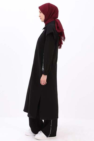 ALLDAY Black-Vertical Collar with Slip