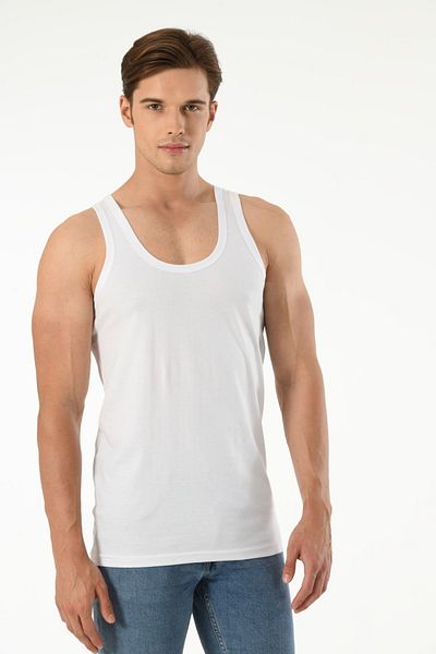 Mfö Life İç Giyim Combed Cotton Men's Undershirt