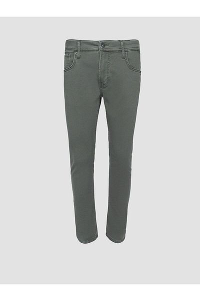 GMG FIRENZE Khaki Men's Trousers