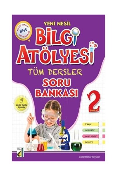 Damla Yayınevi Bilgi Atölyesi 2. Sınıf Yeni Nesil Tüm Dersler Soru Bankası
