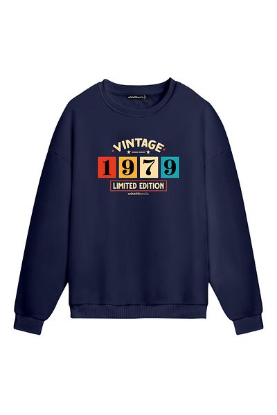 Mounte Bianca Unisex Vintage 1979 - Hanorac obișnuit