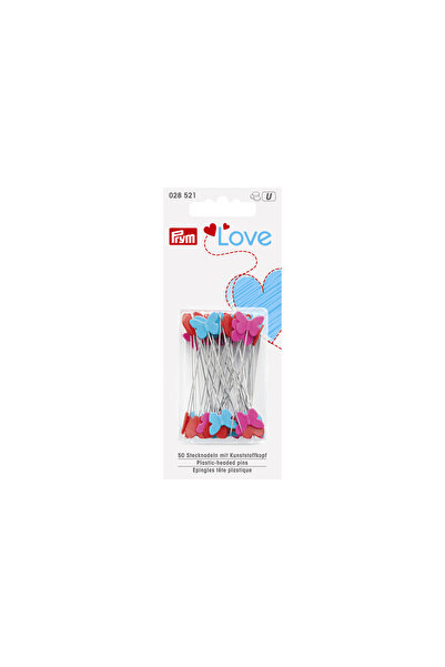 Prym Plastik Başlı Toplu İğne, Kelebekli 028521