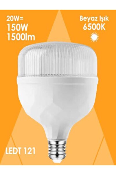 Yıldızhane Osaka Led Ampul Kristal Ampul 20w Beyaz 6500Kelvin