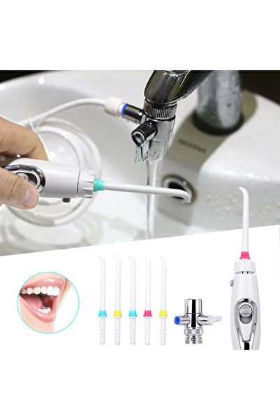 ShopFast Aile Kullanımı Için Tazyikli Diş Duşu Ağız Irigatörü Su Basınçlı Diş Ağız Bakımı Diş Temizliği