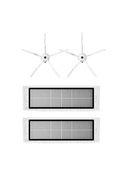 techpart Set de accesorii pentru aspirator robot compatibil cu Roborock S5 Max, S6, S6 Pure, 4 piese