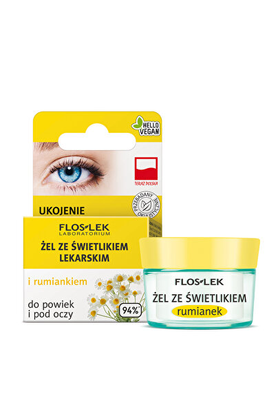 Floslek Göz Çevresi I?çin Aydınlatıcı Papatya İçerikli Jel 10 Ml