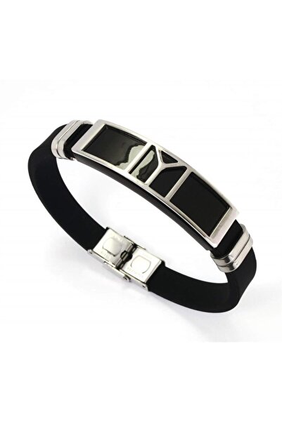 OSMANLI GÜMÜŞ سوار رجالي من الفولاذ المطاطي بطول القيامة جيد كاي