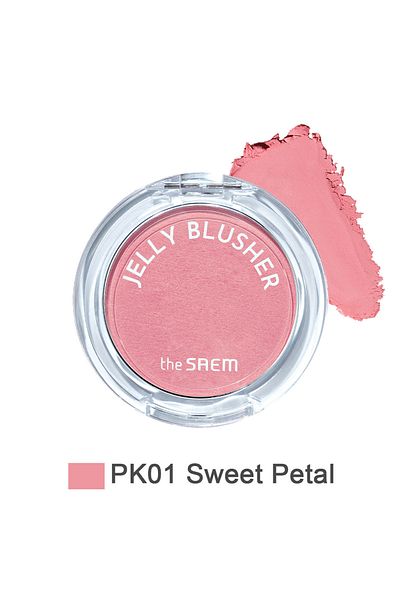 THE SAEM Jelly Blusher - Gel Blush - Pk01 Sweet Petal (Vionine)